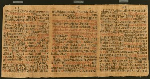 Papyrus Ebers, Rezept im Mittelteil