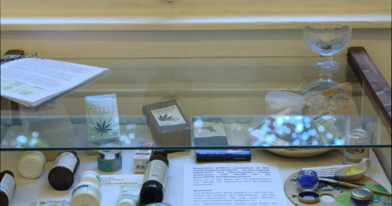 Nahrungsmittel aus Hanf / Food made from hemp