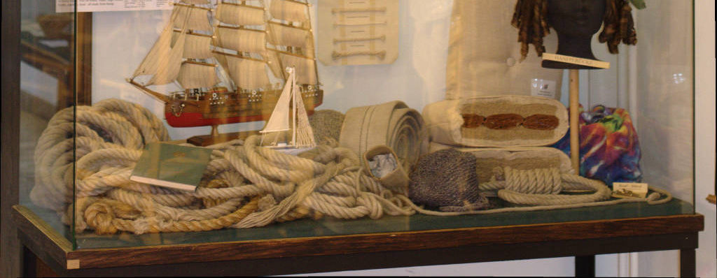 Seile und Seefahrt mit Hanf / Ropes, sails and ships with hemp